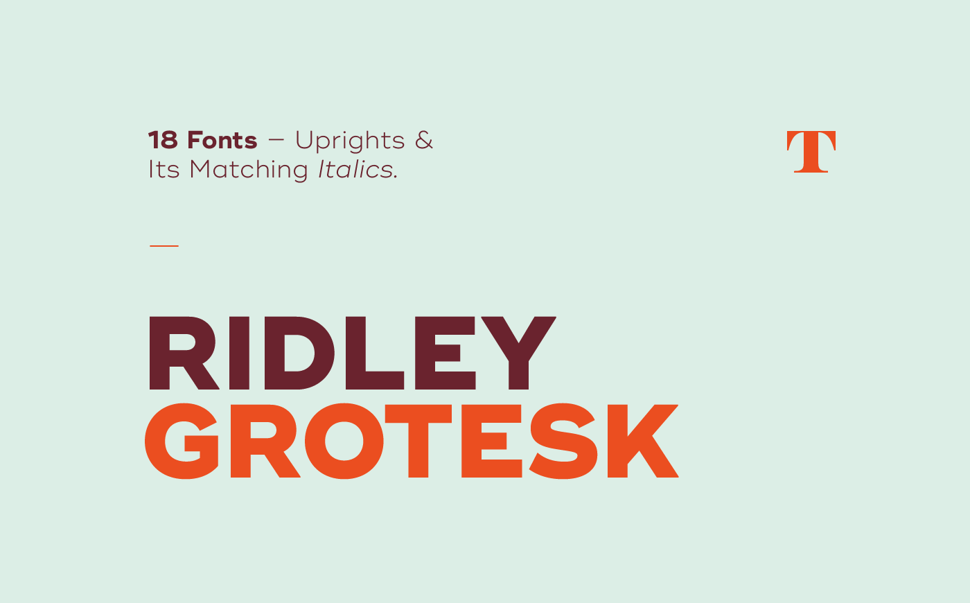 Ridley grotesk semibold font free download